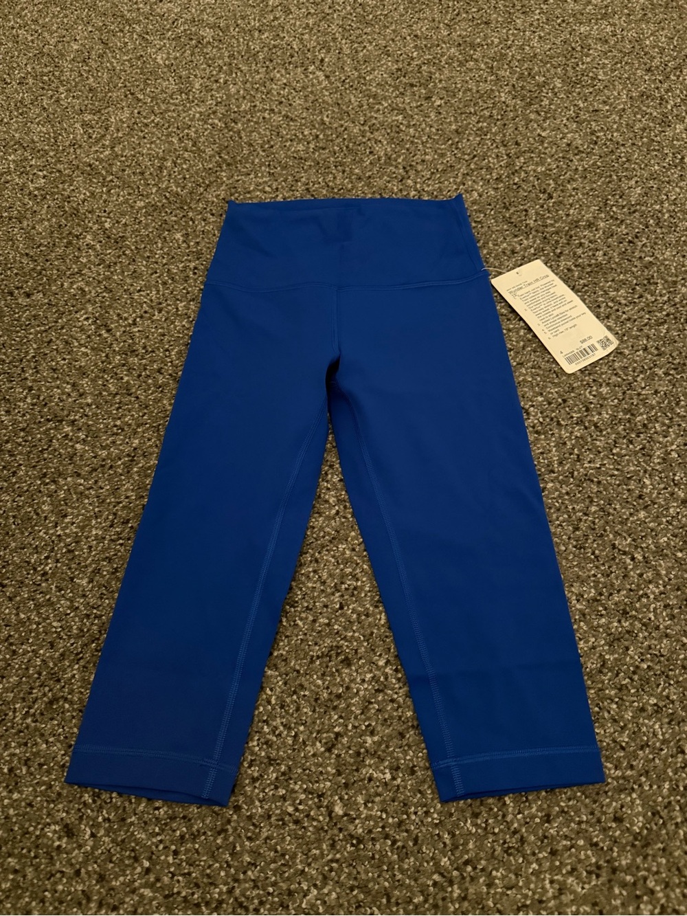 Womens new lululemon crop leggings size 4